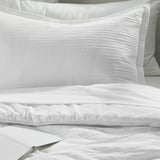 LUKTVICKER Comforter set, white, Full/Queen
