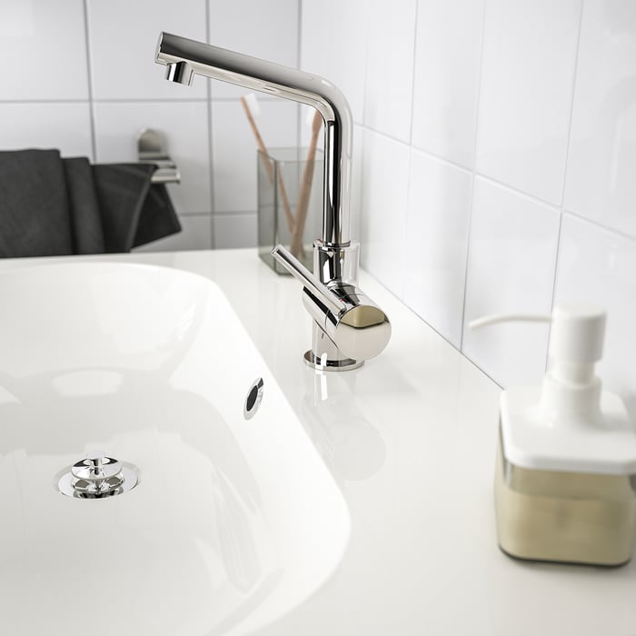 LUNDSKÄR Bath faucet with strainer, chrome plated IKEA