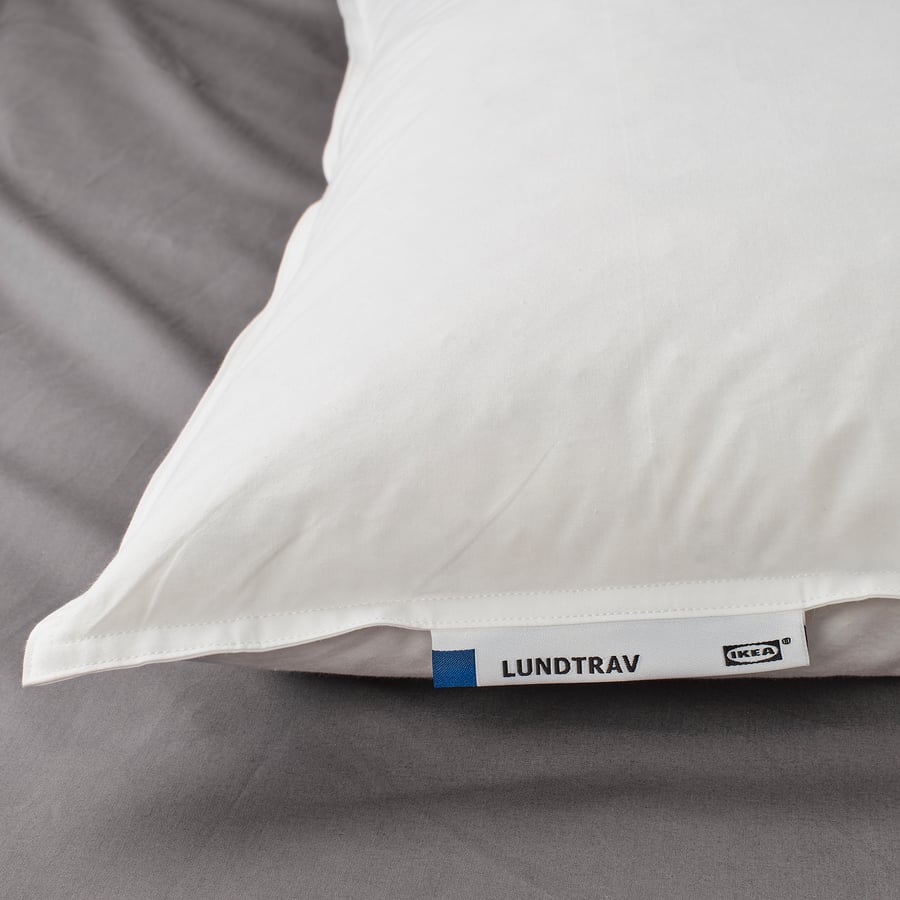 LUNDTRAV Pillow, high, Queen IKEA