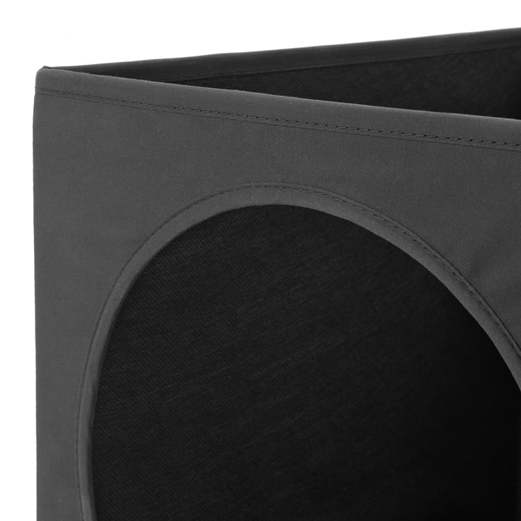 LURVIG Cat house, black, 13x15x13" IKEA