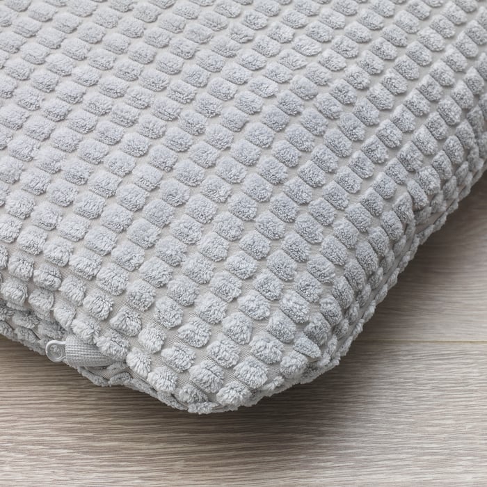LURVIG cushion, light gray, 13x15" IKEA