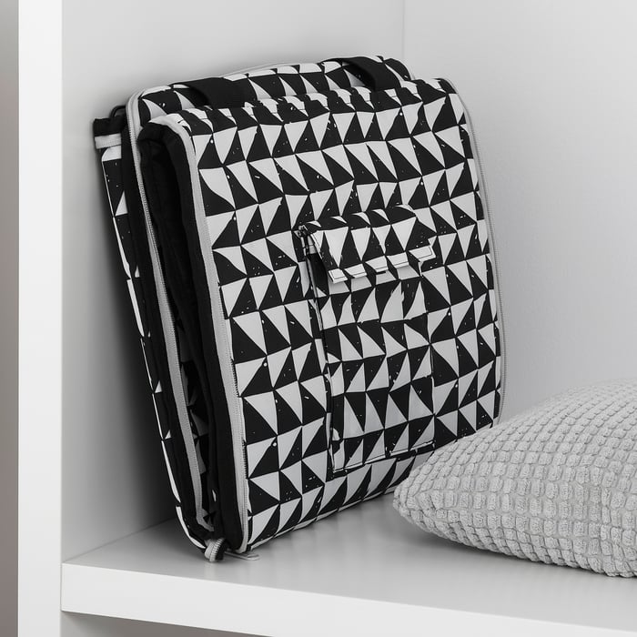 LURVIG pet travel bag, white/black IKEA