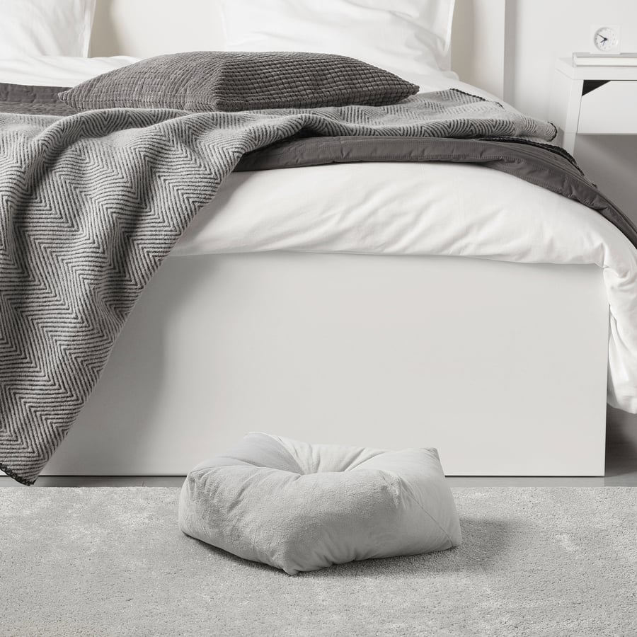 LURVIG pouffe , light gray, 20 ¾x6" - IKEA