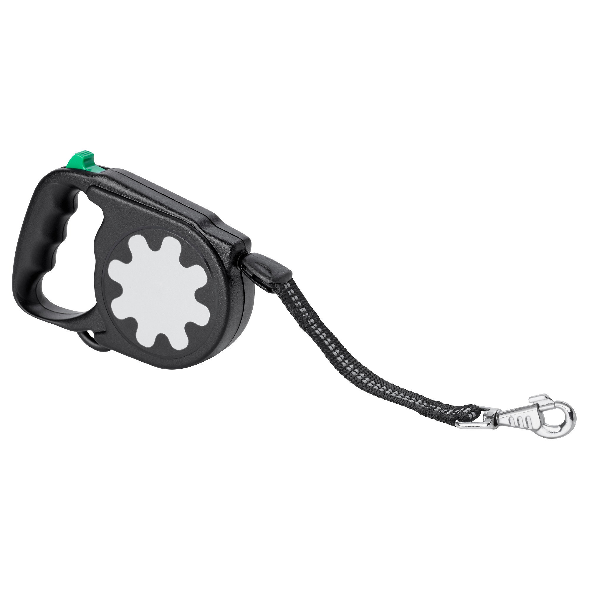 LURVIG Retractable leash, black, 88 lb IKEA