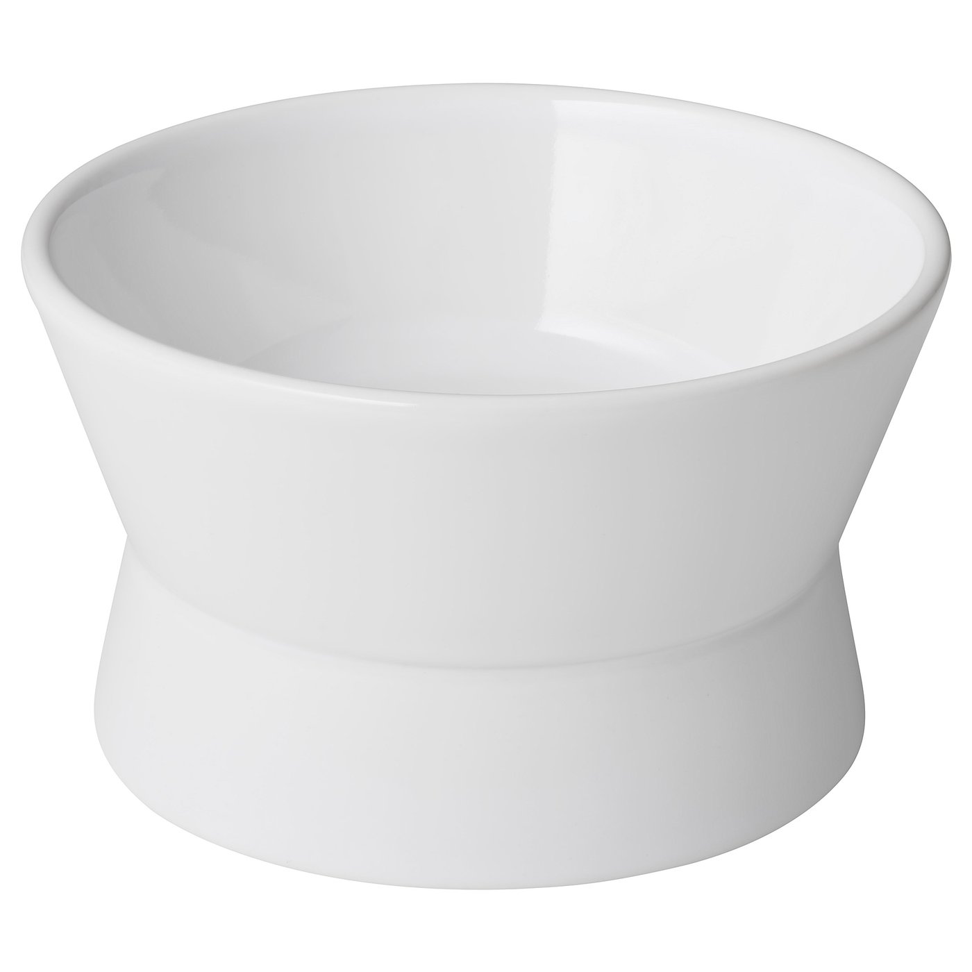 LURVIG Reversible food bowl, white IKEA