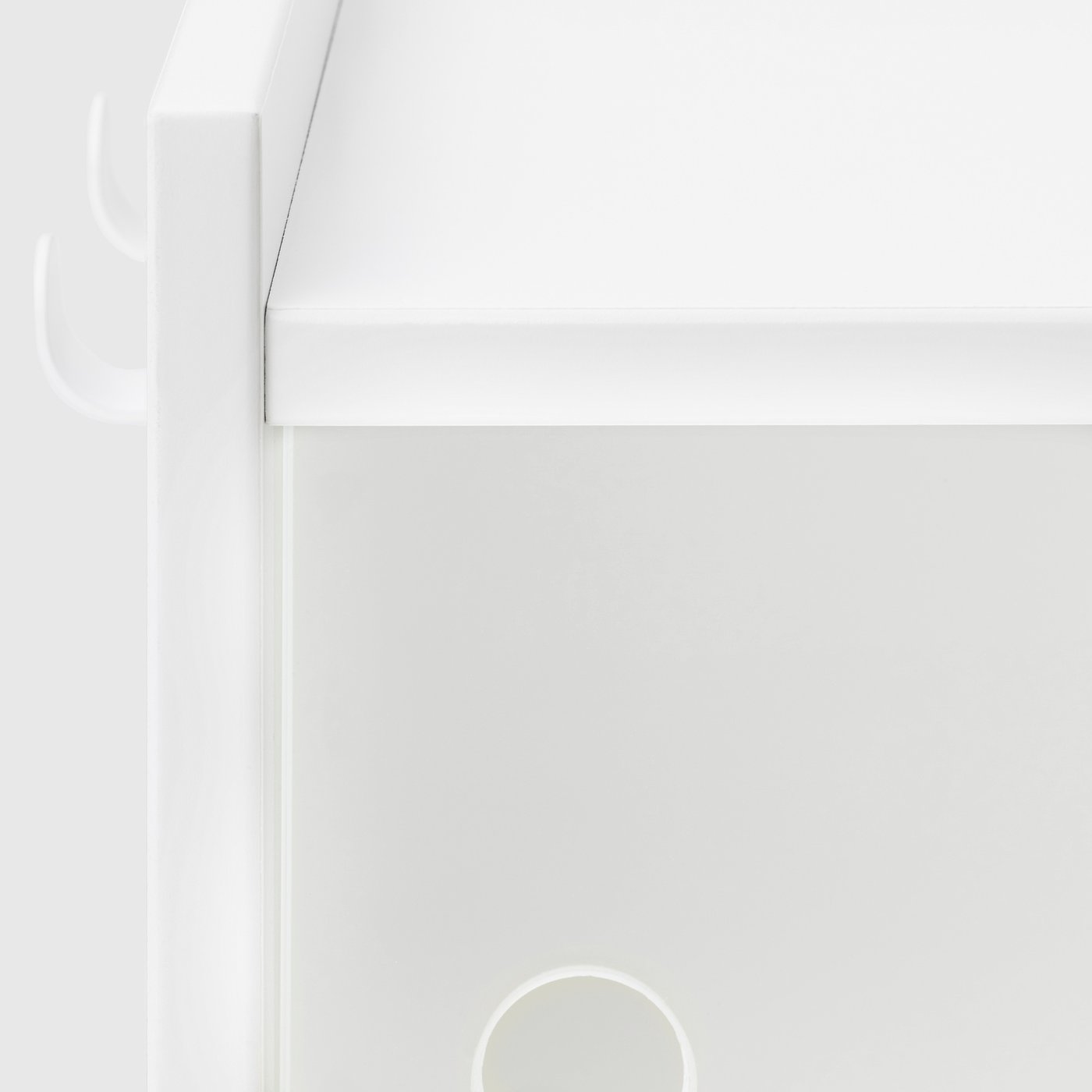 Lurvig Wall Cabinet With Sliding Doors White Ikea