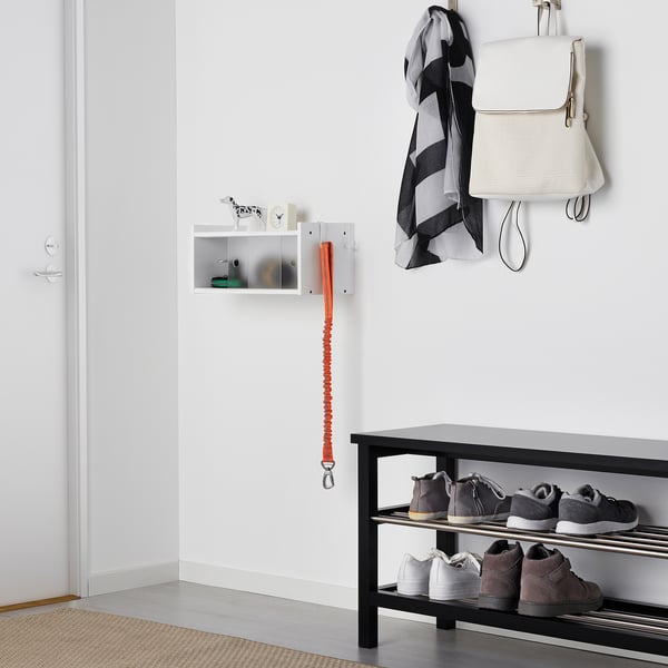 Lurvig Wall Cabinet With Sliding Doors White Ikea