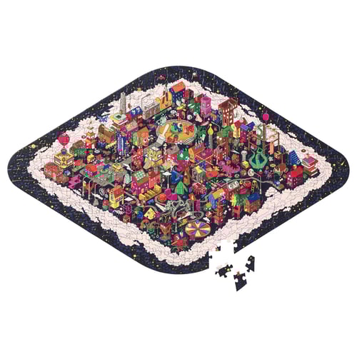 LUSTIGT puzzle 25 ½ " 15 ¾ "