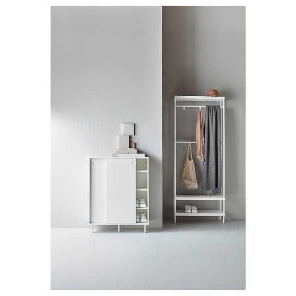 Mackapar Shoe Storage Cabinet White Ikea