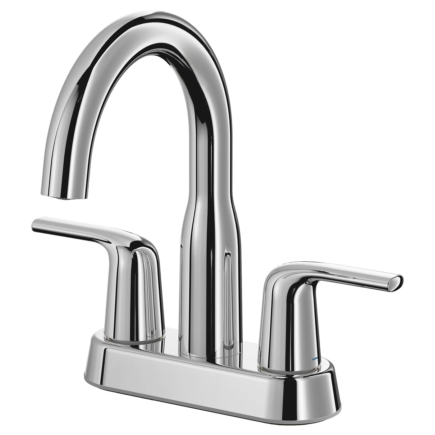 Centerset Sink Faucet, Chrome Plated