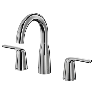 MACKSJÖN Widespread sink faucet, chrome plated, 8 "