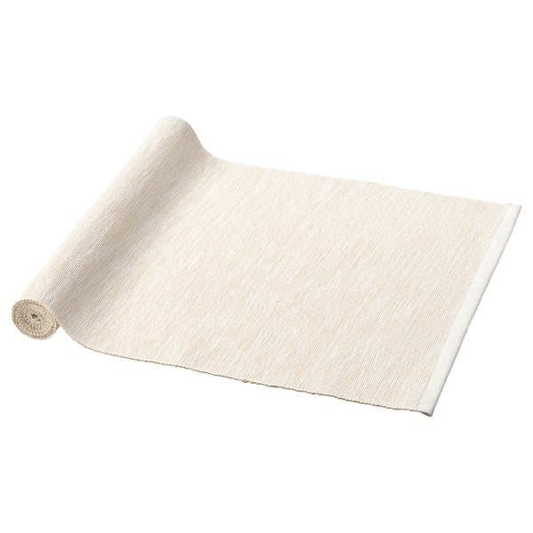 MÄRIT Table runner, natural, 14x51 "