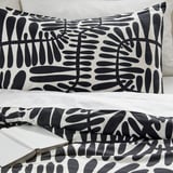 MAJSMOTT Comforter set, black/white, Twin/Twin X-long