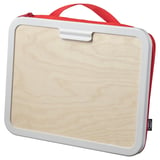 MÅLA Portable drawing case, red, 13 3/4x10 5/8 "