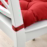 MALINDA Chair pad, bright red, 16/14x15x3 "
