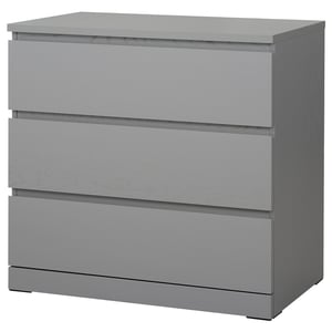 Malm 3 Drawer Chest White Ikea