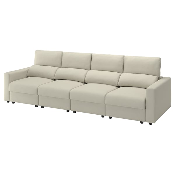 MALMKÖPING Sectional, 4-seat, Tibbleby light beige