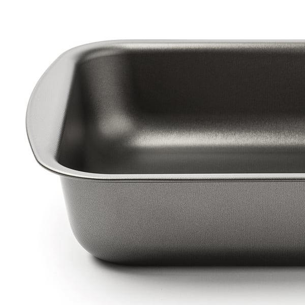 MÅNGYLTA Roasting pan, gray, 13 "