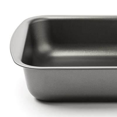 MÅNGYLTA Roasting pan, gray, 13 "