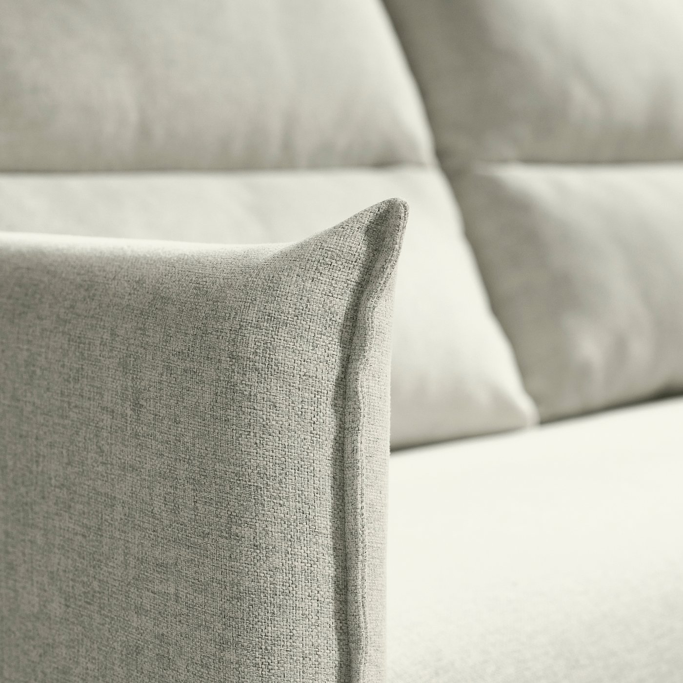 MANNARP sofa with chaise, Gunnared beige - IKEA