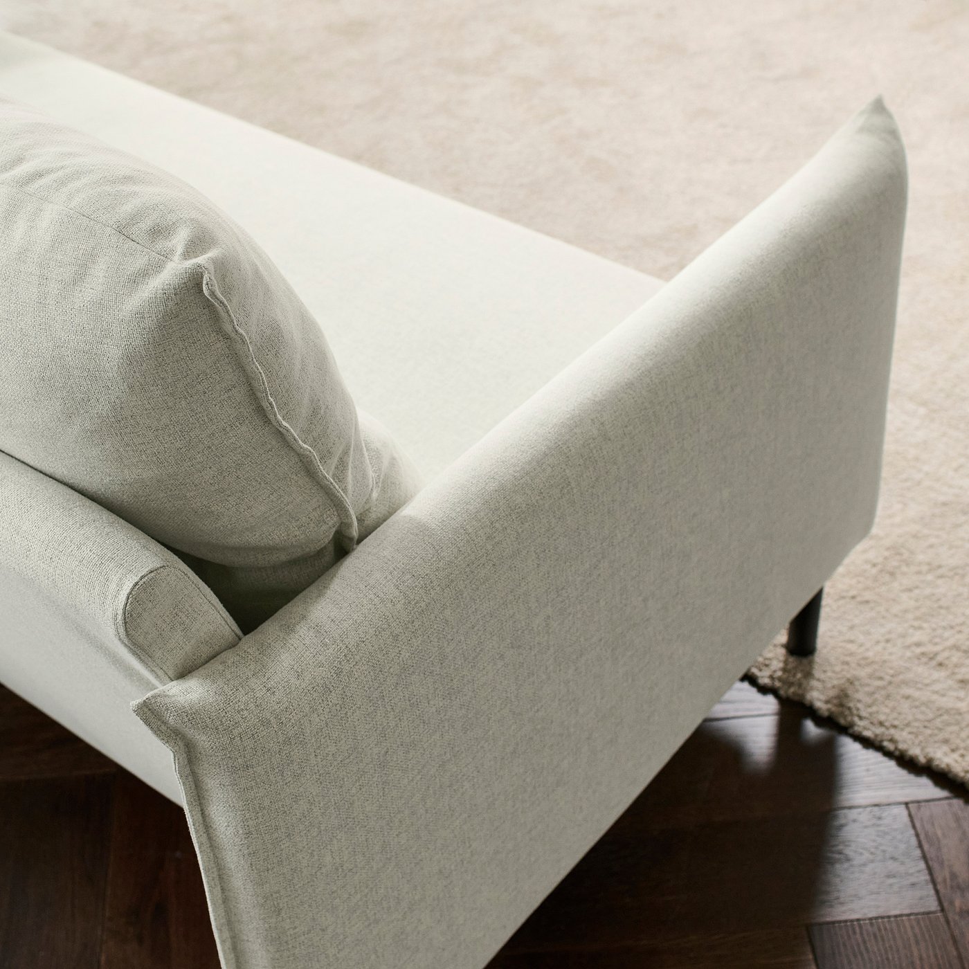 MANNARP sofa with chaise, Gunnared beige - IKEA