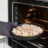 MÅNTAGG Pie plate, non-stick coating dark gray, 12 "