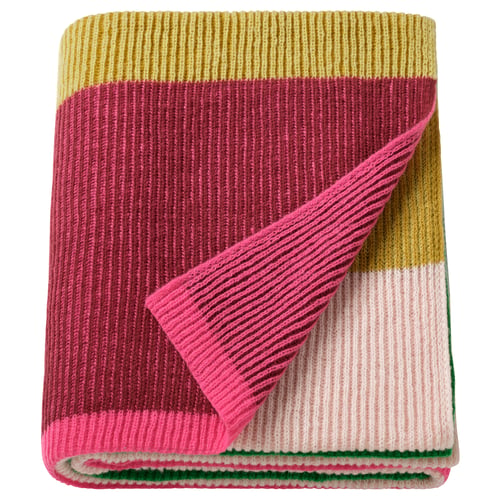 MARGOSATRÄD Throw, multicolor, 51x67 "