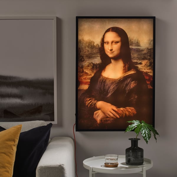 Markerad Backlit Artwork Usb Ikea
