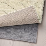 MARSTRUP Rug, low pile, beige, 5 ' 3 "x7 ' 7 "