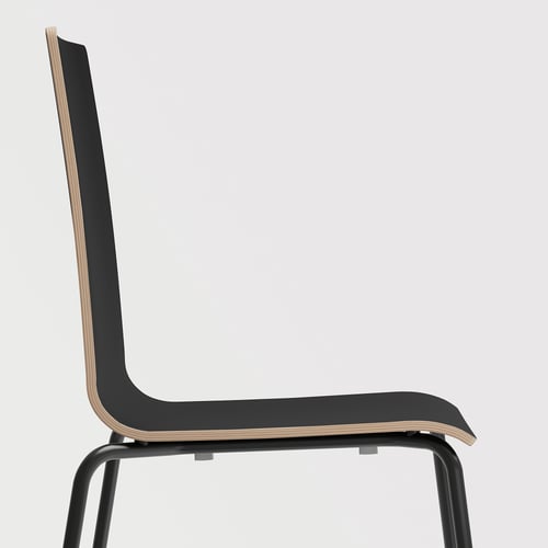 MARTIN Chair, black/black IKEA