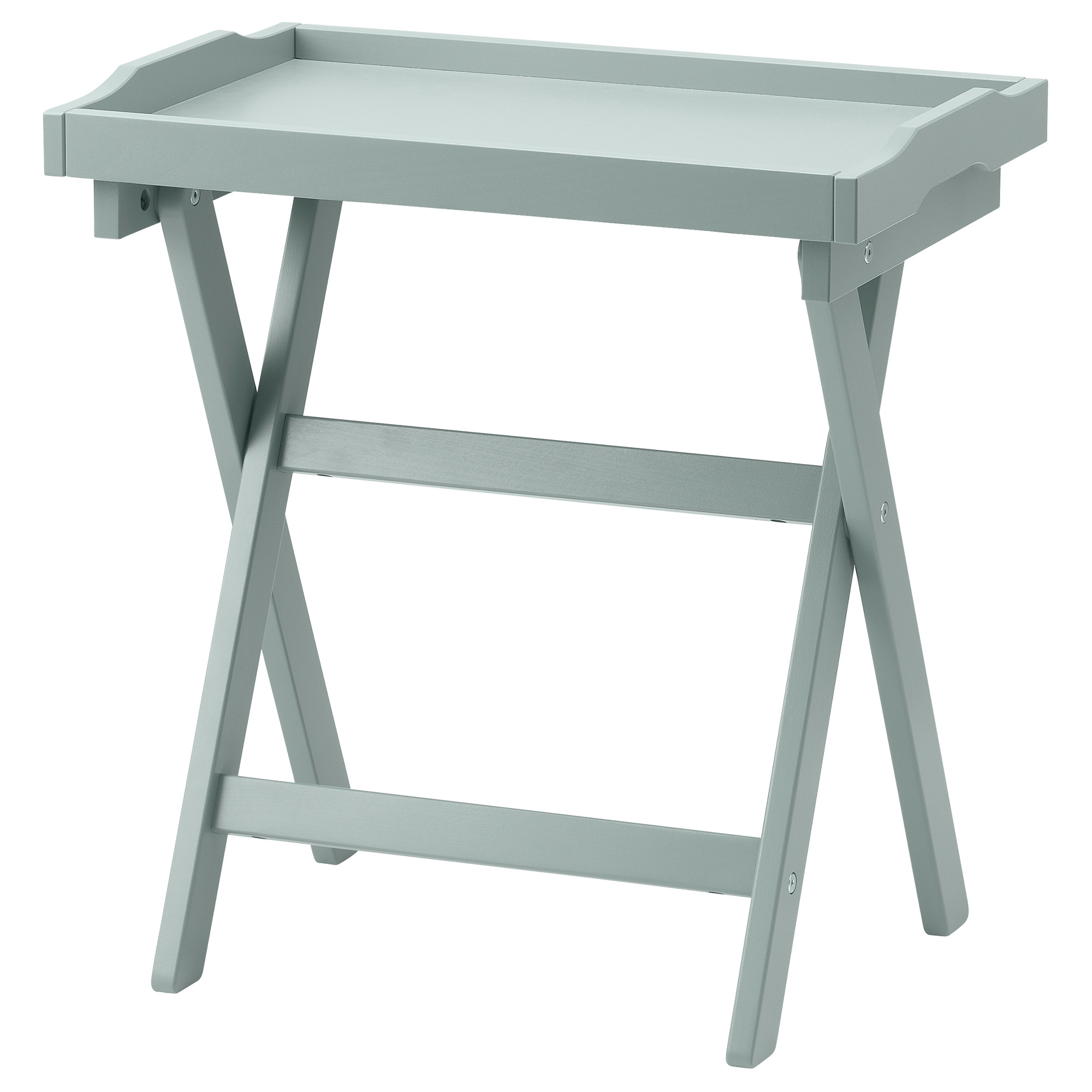MARYD Tray table, green, 22 7/8x15x22 7/8" IKEA