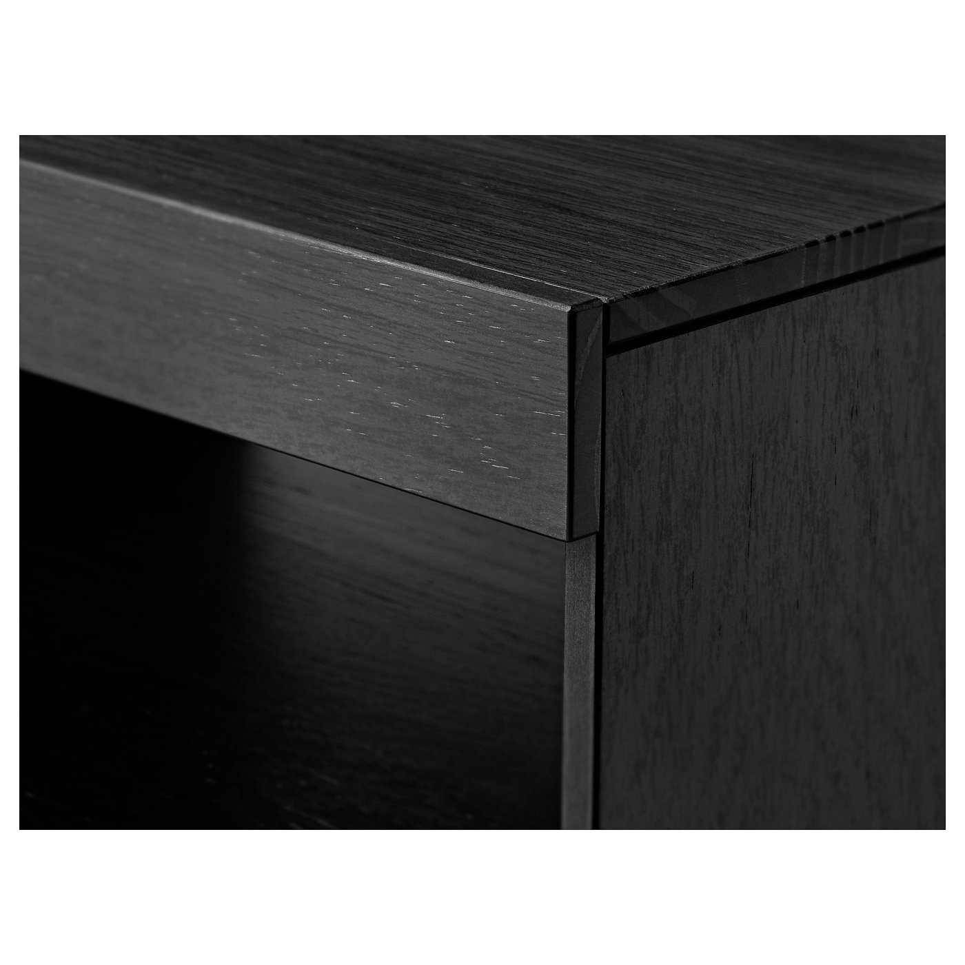 MATHOPEN Nightstand blackbrown IKEA