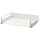 Option: MAXIMERA Drawer, medium, white, 30x24 "
