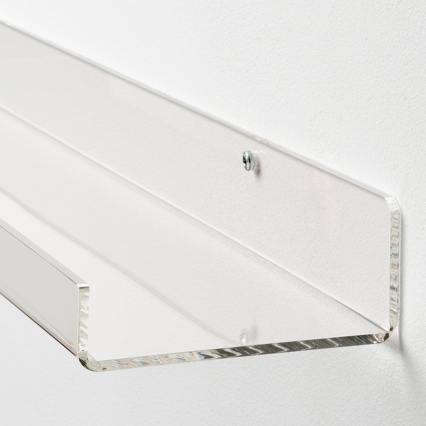MELLÖSA picture ledge, transparent, 235/8" IKEA