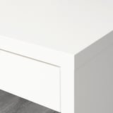 MICKE Desk, white, 28 3/4x19 5/8 "