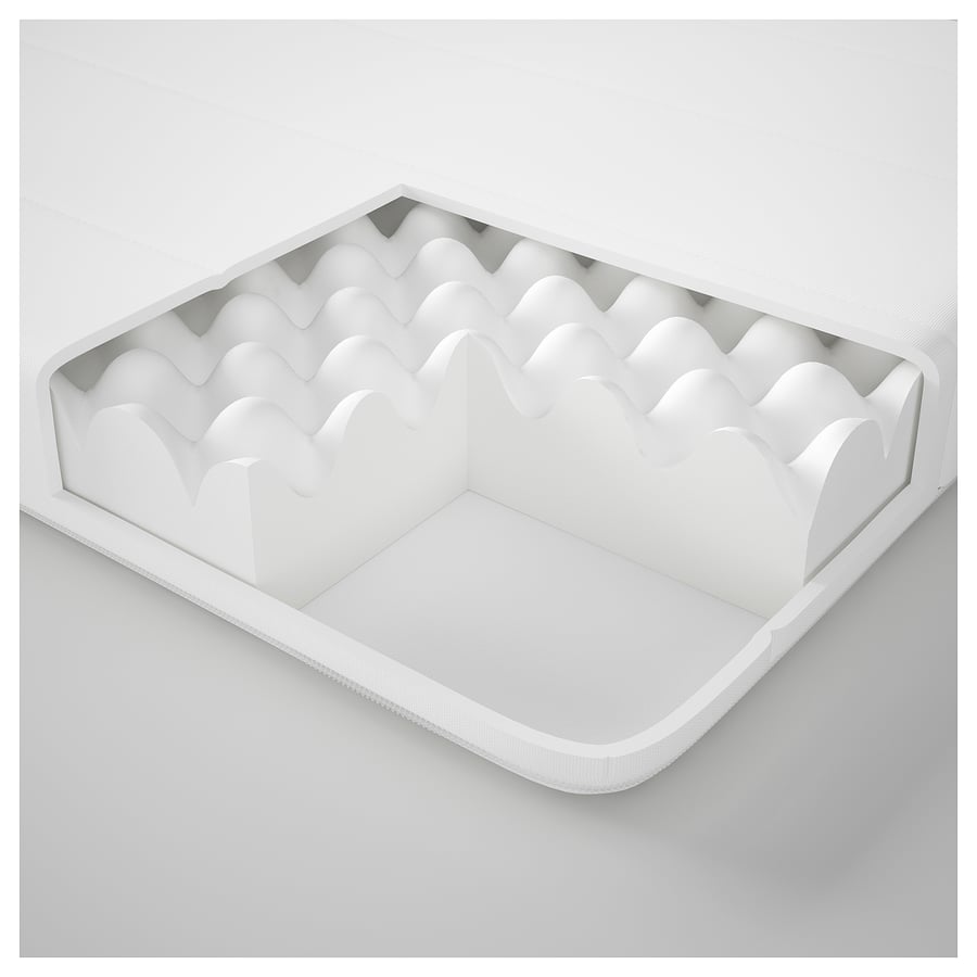 MINNESUND Foam mattress, firm, white IKEA