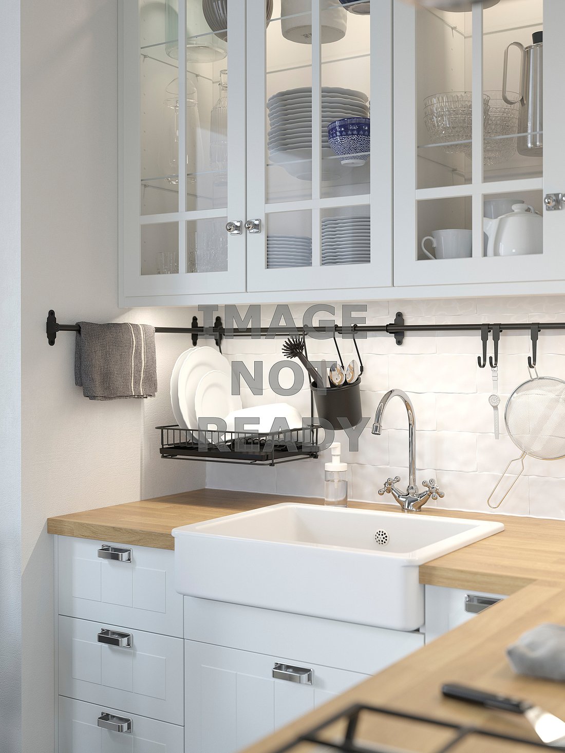 MITTLED LED kitchen cntrtp lighting strip, dimmable white, 15" - IKEA