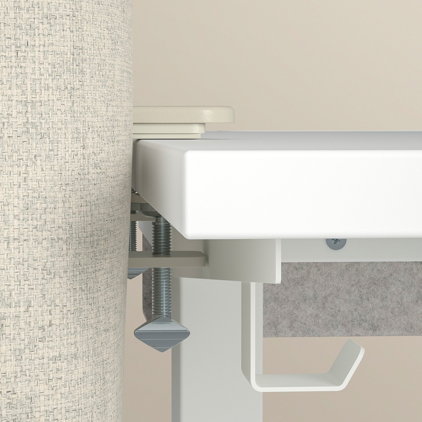 IKEAモルゲルワゴン MITTZON container f frame w castors, white, 311/2x51/2