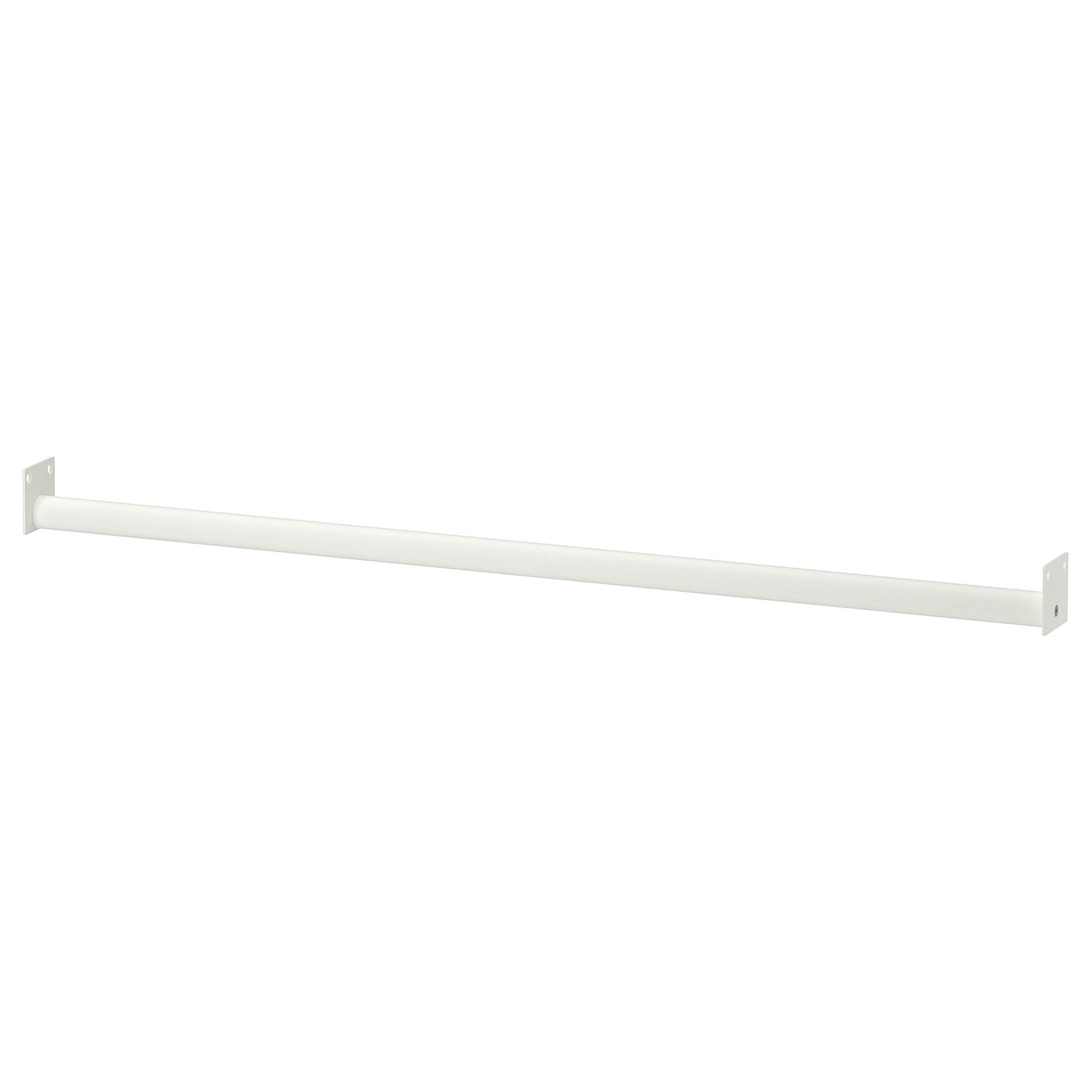Clothes Rail For Frame W Castors, White