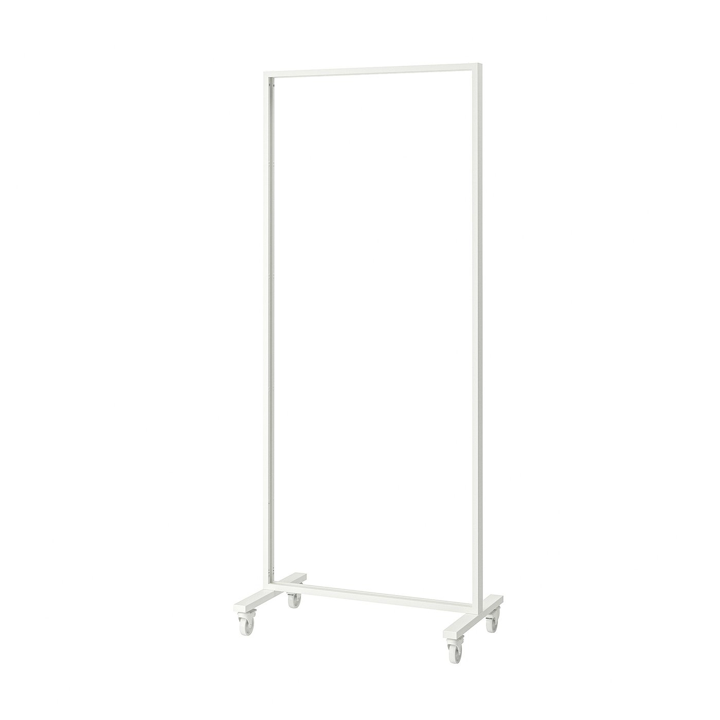 MITTZON container f frame w castors, white, 311/2x51/2