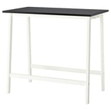 MITTZON Table top, black stained/ash veneer, 47 1/4x26 3/4 "