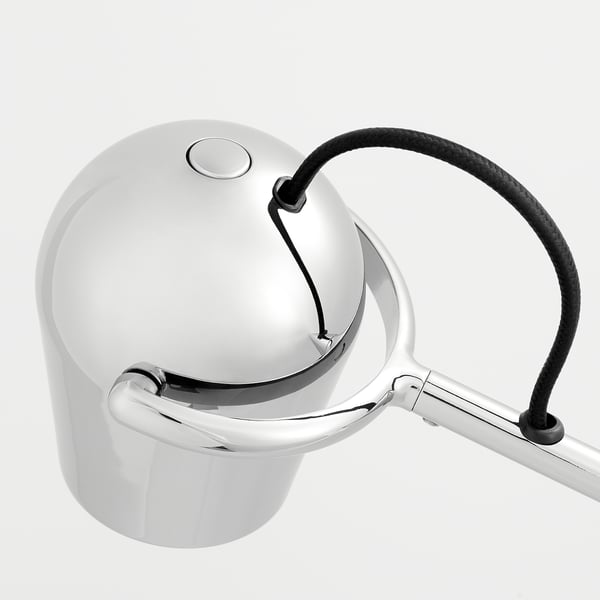 MODERMOLN Work lamp with LED bulb, chrome plated