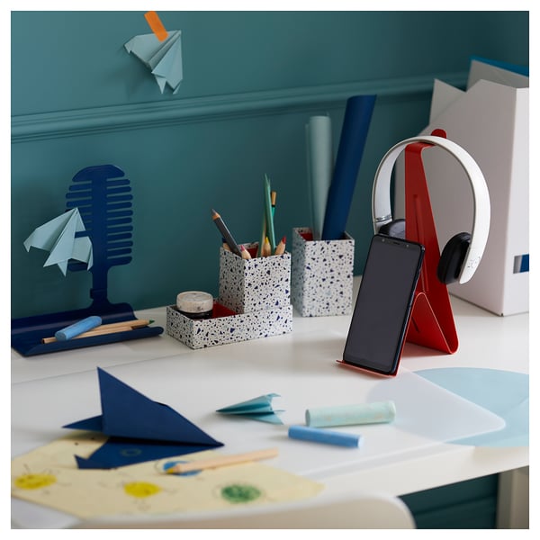 Mojlighet Headset And Tablet Stand Red Ikea