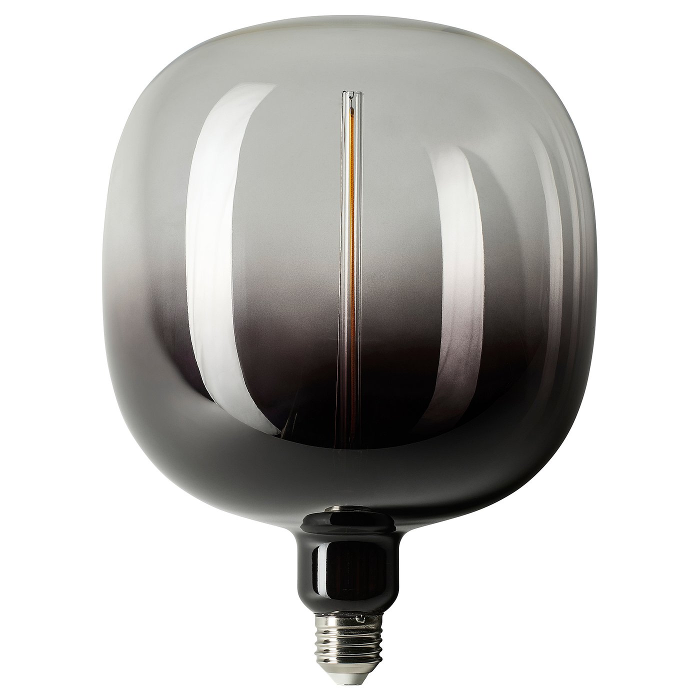 Led Bulb E26 180 Lumen, Tube-Shaped Black/Clear Glass