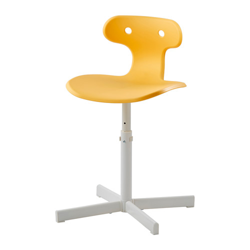 MOLTE Desk chair yellow IKEA