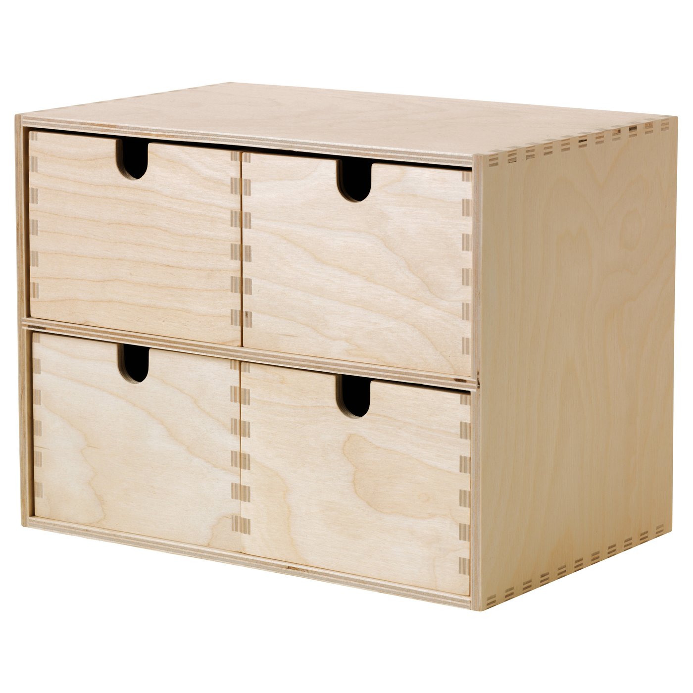 MOPPE Mini storage chest, birch plywood IKEA
