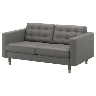 MORABO Loveseat, Grann/Bomstad gray-green/wood