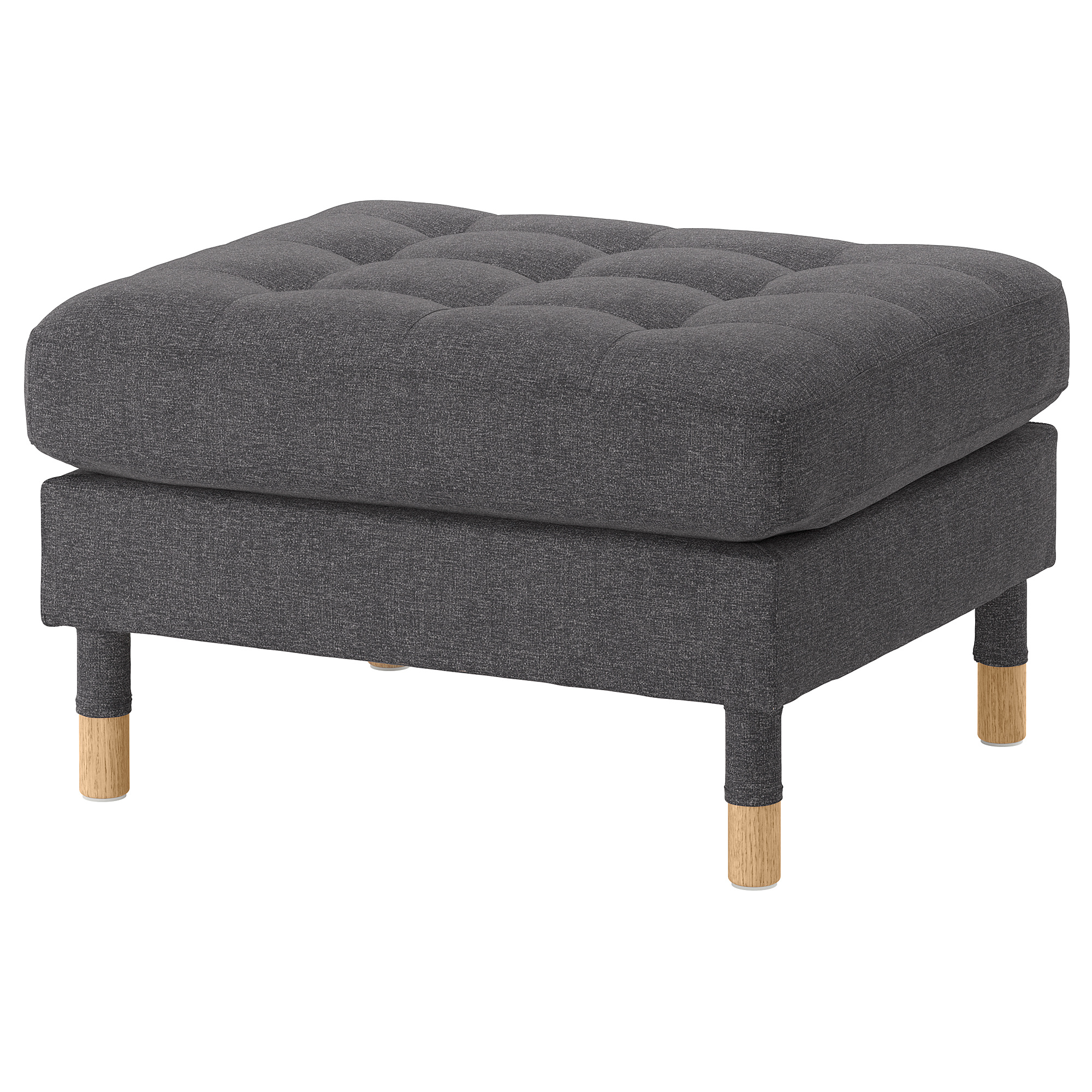 MORABO Ottoman, Gunnared dark gray, Length 30 3/8" Height 18 1/2