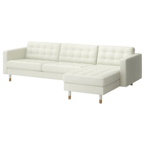 Morabo Sectional 4 Seat Grann Bomstad White Width 111 3 4 Height Including Back Cushions 31 7 8 Find It Here Ikea