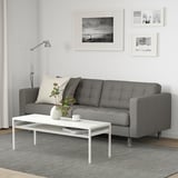 MORABO Sofa, Grann/Bomstad gray-green/metal
